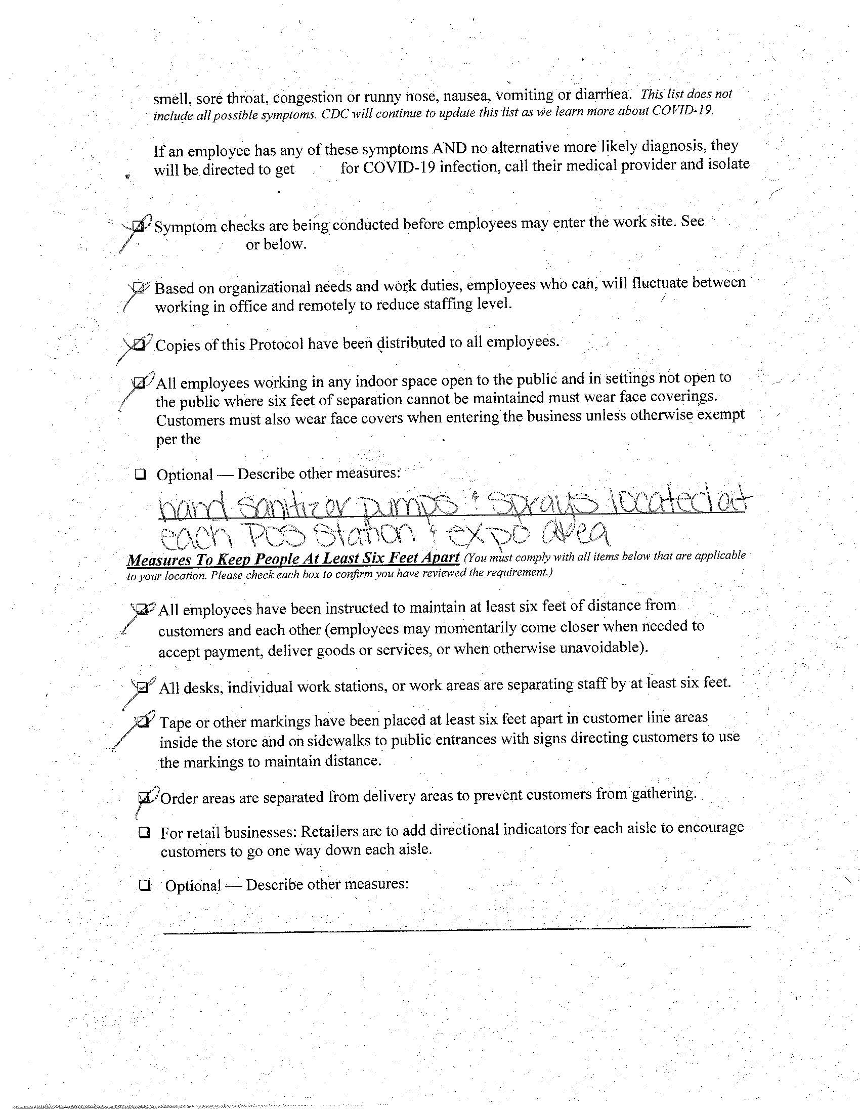 Summit County Public Health form page 2
