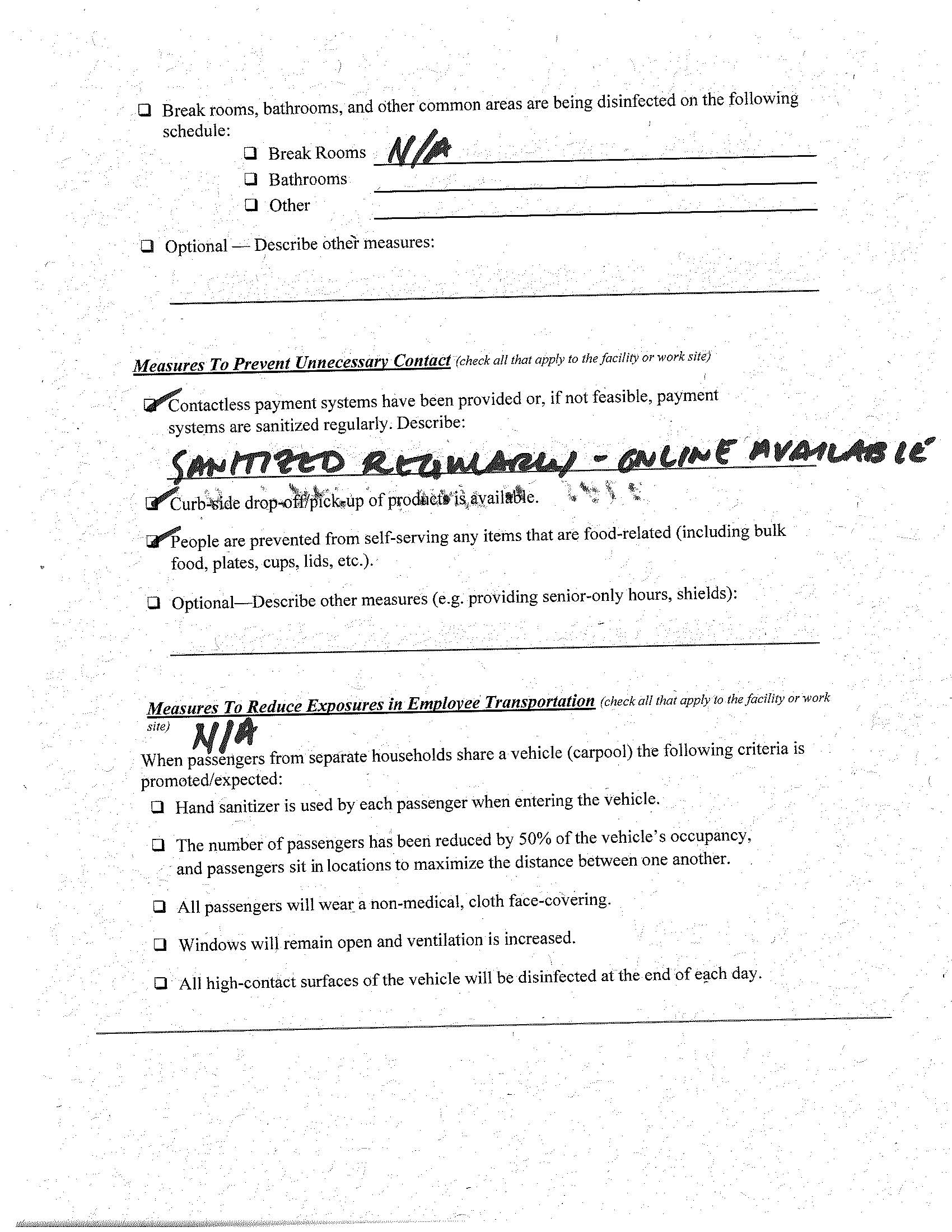 Summit County Public Health form page 4